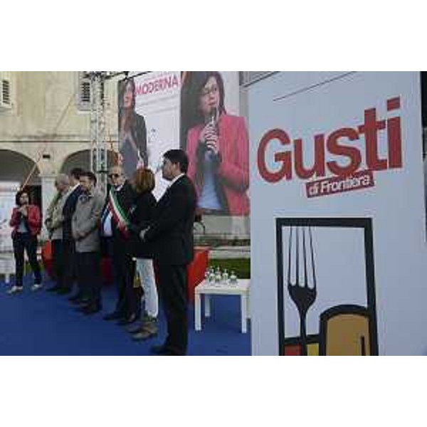 Sara Vito (Assessore regionale Ambiente ed Energia) interviene all'inaugurazione di "Gusti di Frontiera" - Gorizia 21/09/2017