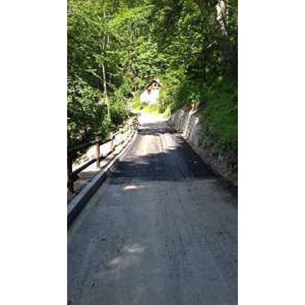 Pista ciclabile Alpe Adria in località Coccau: manto stradale ripristinato - Tarvisio