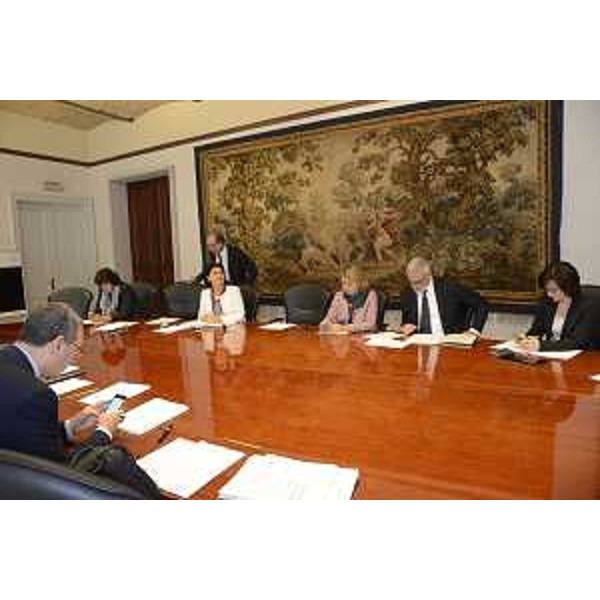 Riunione della Giunta regionale del Friuli Venezia Giulia - Trieste 22/09/2017