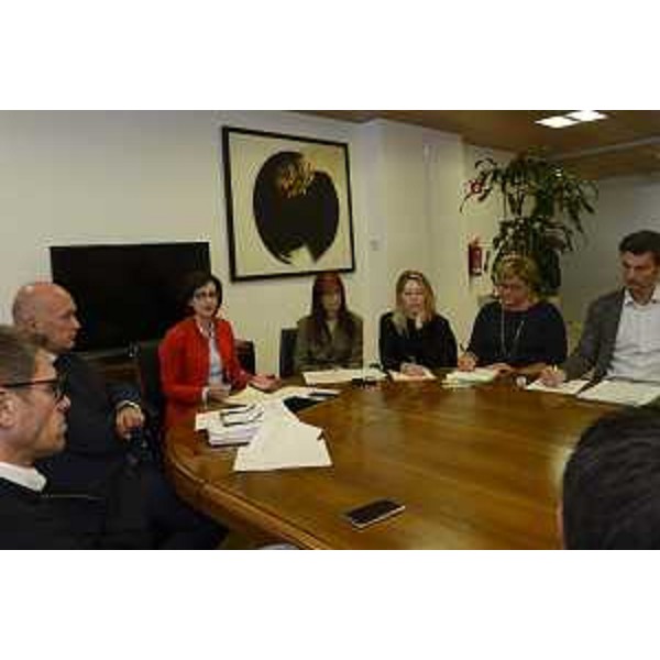Sara Vito (Assessore regionale Ambiente ed Energia) alla prima seduta dell'assemblea regionale d'Ambito dell'Autorità unica per i servizi idrici e i rifiuti (Ausir) - Udine 27/09/2017