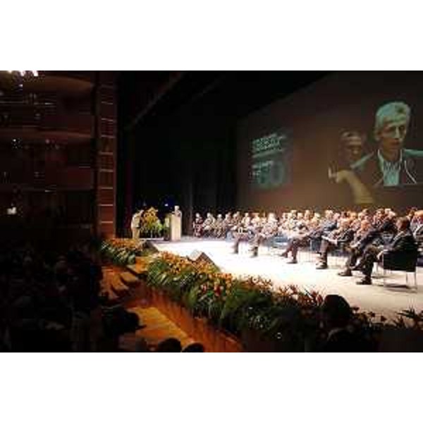 Riccardo Illy (Presidente Regione Friuli Venezia Giulia) interviene all'assemblea degli industriali (Udine, 18/07/05)