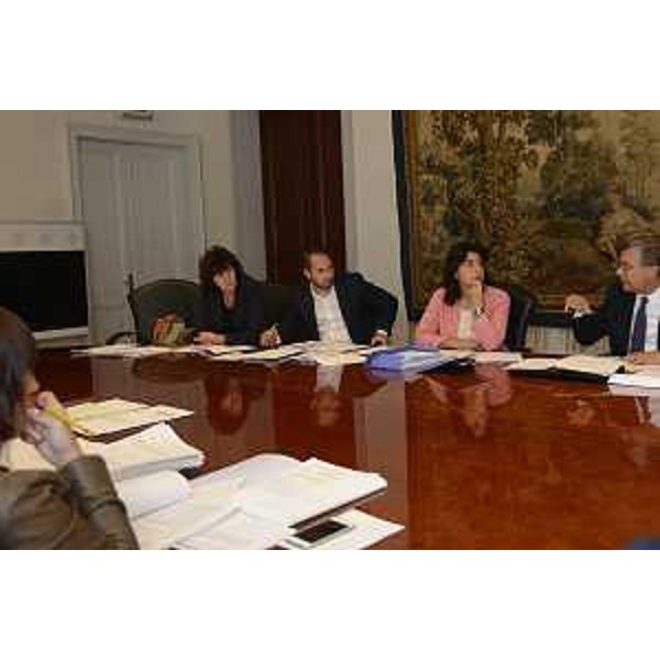 Riunione della Giunta regionale del Friuli Venezia Giulia - Trieste 29/09/2017