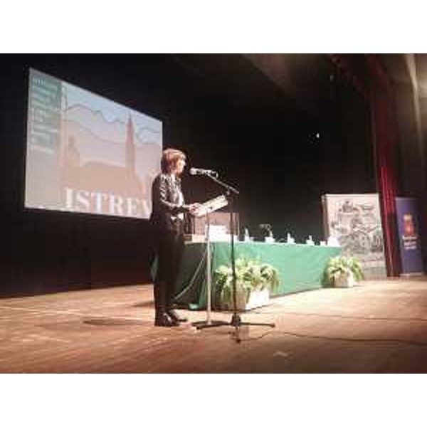 Debora Serracchiani (Presidente Regione Friuli Venezia Giulia) al convegno "L'Esercito Italiano dopo Caporetto: a cento anni dalla carica di Pozzuolo" - Palmanova 30/09/2017