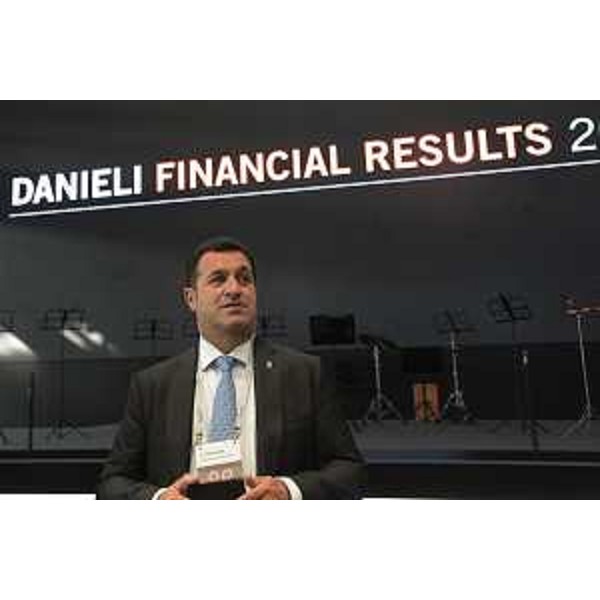 Franco Iacop (Presidente Consiglio regionale) alla presentazione del bilancio d'esercizio 2016-2017 del gruppo Danieli - Buttrio 04/10/2017