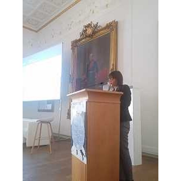 Debora Serracchiani (Presidente Regione Friuli Venezia Giulia) interviene alla cerimonia per il cinquantennale dell'oleodotto Tal - Ingoldstadt 05/10/2017 