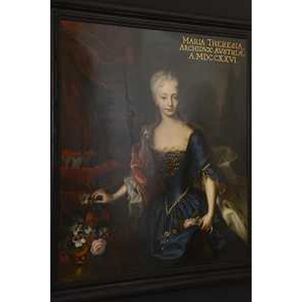 Opera esposta alla mostra "Maria Teresa e Trieste. Storie e culture della città e del suo porto" - Trieste 06/10/2017