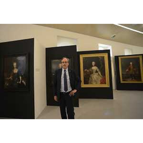 Gianni Torrenti (Assessore regionale Cultura, Sport e Solidarietà) alla presentazione della mostra "Maria Teresa e Trieste. Storie e culture della città e del suo porto" - Trieste 06/10/2017