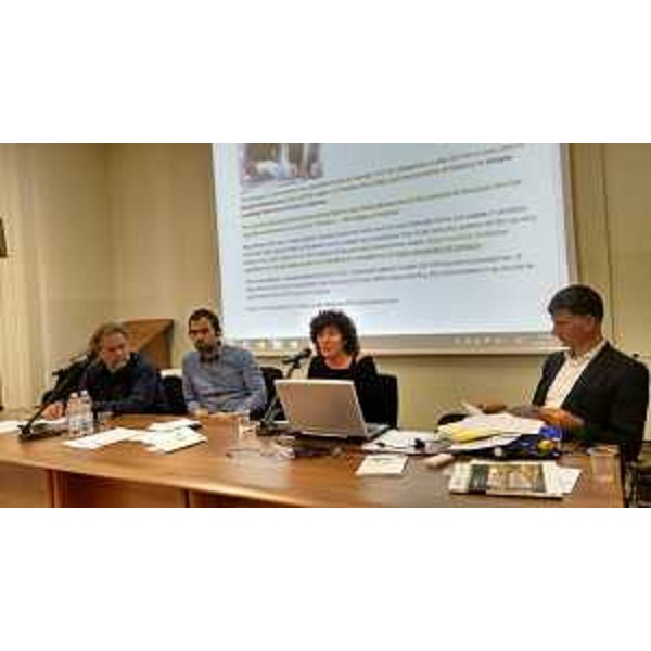 Loredana Panariti (Assessore regionale Lavoro, Formazione, Istruzione, Pari Opportunità, Politiche giovanili, Ricerca e Università) all'incontro promosso nell'ambito del progetto di partenariato europeo Euradria - Trieste 09/10/2017
