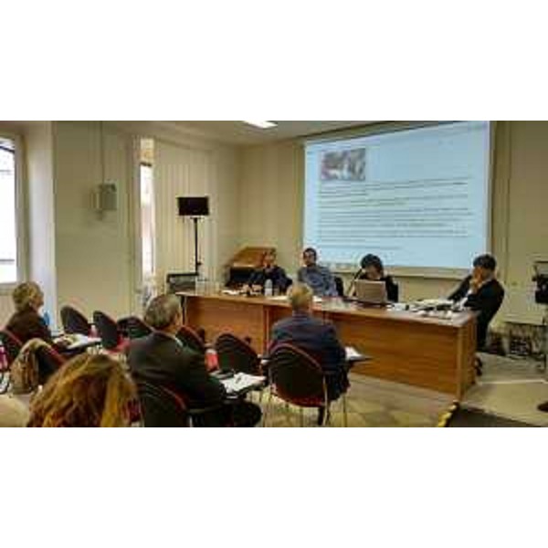 Loredana Panariti (Assessore regionale Lavoro, Formazione, Istruzione, Pari Opportunità, Politiche giovanili, Ricerca e Università) all'incontro promosso nell'ambito del progetto di partenariato europeo Euradria - Trieste 09/10/2017
