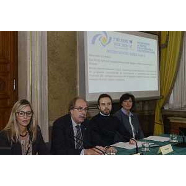 Gianni Torrenti (Assessore regionale Cultura, Sport e Solidarietà) durante l'incontro per la presentazione di un bando Por Fesr - Trieste 11/10/2017