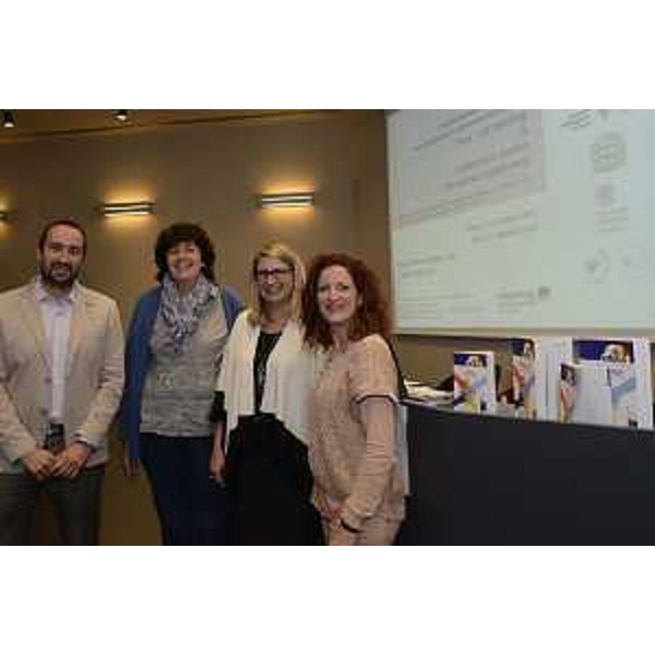 Loredana Panariti (Assessore regionale Lavoro, Formazione, Istruzione, Pari Opportunità, Politiche giovanili, Ricerca e Università) alla presentazione del progetto europeo Eduka2 - Trieste 12/10/2017