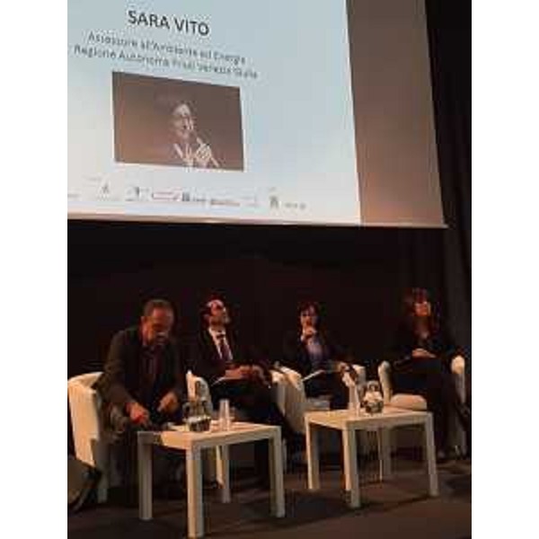 Sara Vito (Assessore regionale Ambiente ed Energia) al forum Compraverde-Buygreen - Roma 12/10/2017
