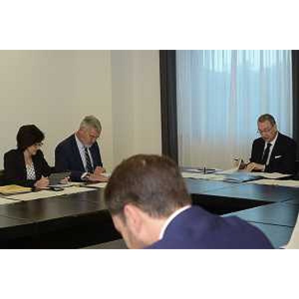 Riunione della Giunta regionale del Friuli Venezia Giulia - Trieste 13/10/2017