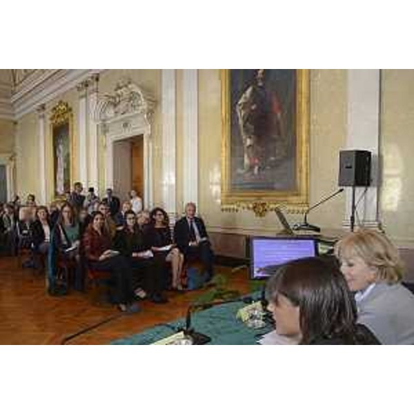 Debora Serracchiani (Presidente Regione Friuli Venezia Giulia) interviene alla tavola rotonda "Thinking Miramare"- Trieste 16/10/2017