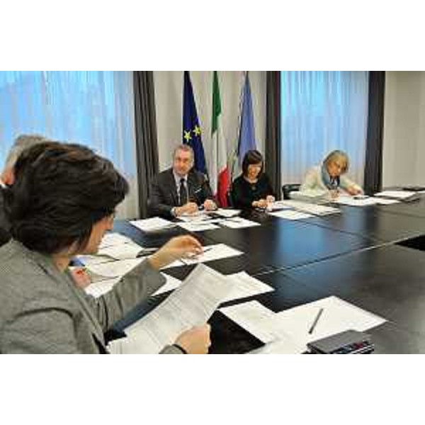 Riunione della Giunta regionale del Friuli Venezia Giulia - Trieste 20/10/2017