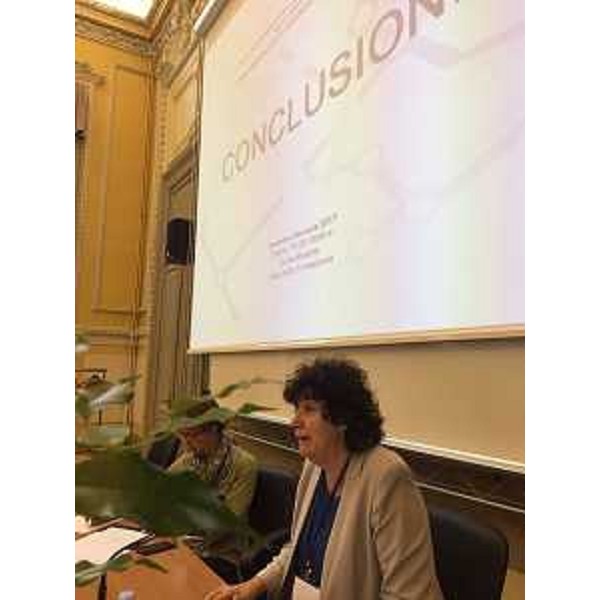 Loredana Panariti (Assessore regionale Lavoro, Formazione, Istruzione, Pari Opportunità, Politiche giovanili, Ricerca e Università) all'incontro nazionale Rete READY - Torino 20/10/2017