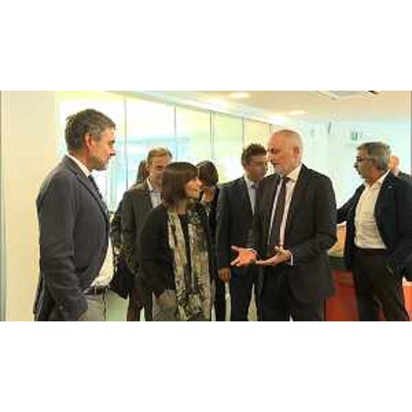 Debora Serracchiani (Presidente Regione Friuli Venezia Giulia) visita la sede del Gruppo Chiurlo - Udine 20/10/2017