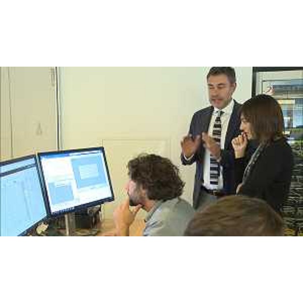 Debora Serracchiani (Presidente Regione Friuli Venezia Giulia) visita la sede del Gruppo Chiurlo - Udine 20/10/2017