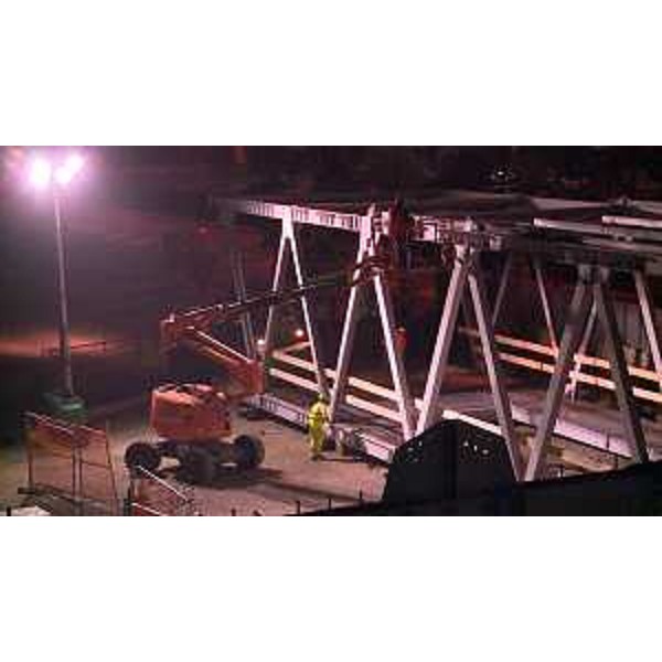 Cantiere del nuovo polo intermodale dell'Aeroporto - Ronchi dei Legionari 21/10/2017