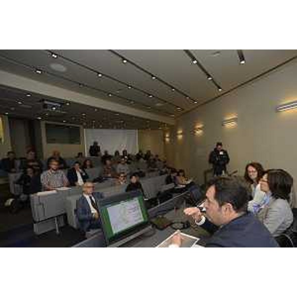 Franco Iacop (Presidente Consiglio regionale) e Sara Vito (Assessore regionale Ambiente ed Energia) alla tavola rotonda EGB: La European Green Belt in Italia e in FVG - Trieste 24/10/2017