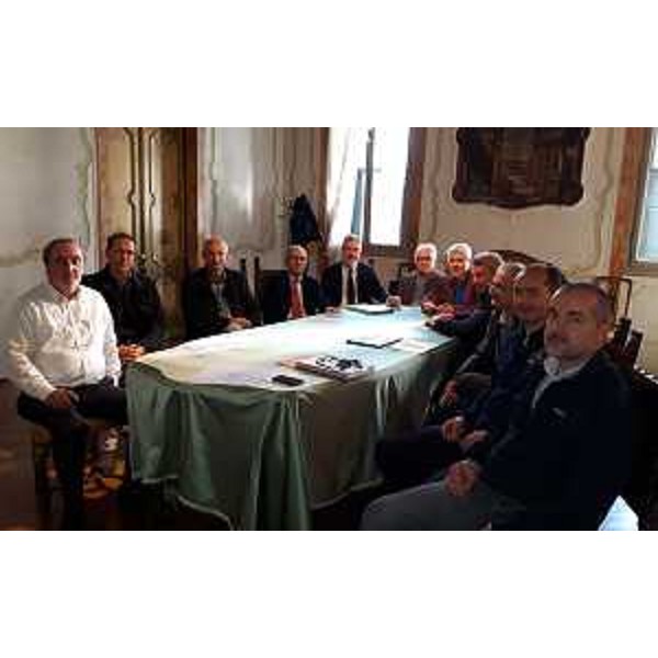 L'assessore regionale alla Protezione civile Panontin e i sindaci di San Vito al Tagliamento, Sesto al Reghena e Morsano al Tagliamento - 24/10/2017