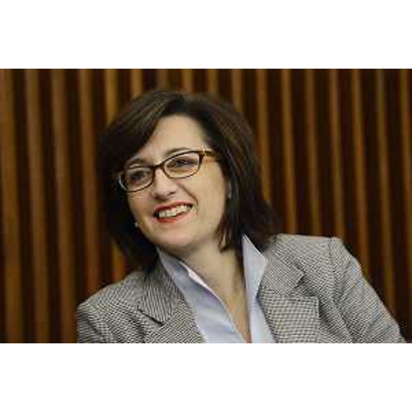 Sara Vito (Assessore regionale Ambiente ed Energia) durante i lavori d'Aula in Consiglio regionale - Trieste 25/10/2017