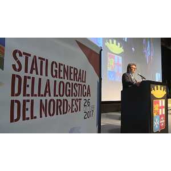 Zeno D'Agostino (Presidente Autorità sistema portuale Mare Adriatico Orientale) interviene nel corso degli Stati generali della logistica del Nordest - Venezia 26/10/2017