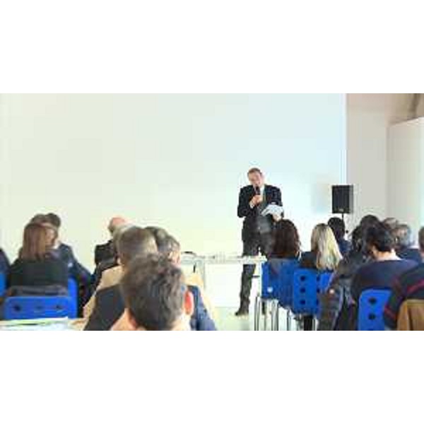 Sergio Bolzonello (Vicepresidente Regione FVG e assessore Attività produttive, Turismo e Cooperazione) interviene al IV Congresso Regionale di Legacoopsociali - Gorizia 30/10/2017