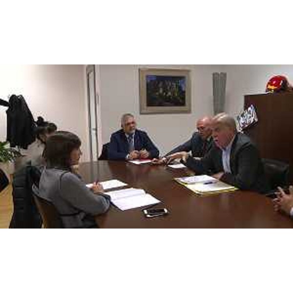Debora Serracchiani (Presidente Regione Friuli Venezia Giulia) incontra Roberto Fasan (Sindaco Torviscosa) - Udine 07/11/2017