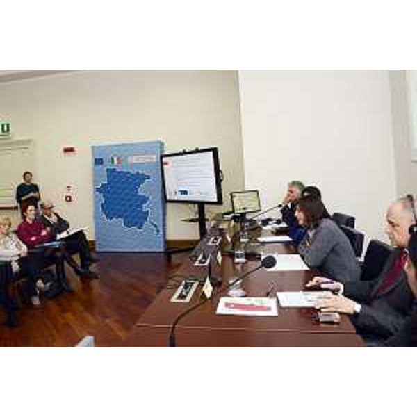 Debora Serracchiani (Presidente Regione Friuli Venezia Giulia) alla presentazione del progetto "CrossCare" - Trieste 08/11/2017
