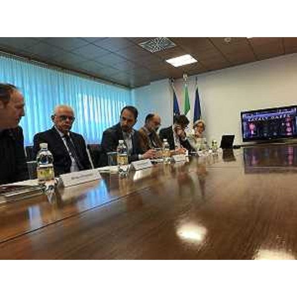 Cristiano Shaurli (Assessore regionale Risorse agricole e forestali) durante la presentazione della missione istituzionale in USA per promuovere le eccellenze agroalimentari e vitivinicole del FVG - Udine 10/11/2017