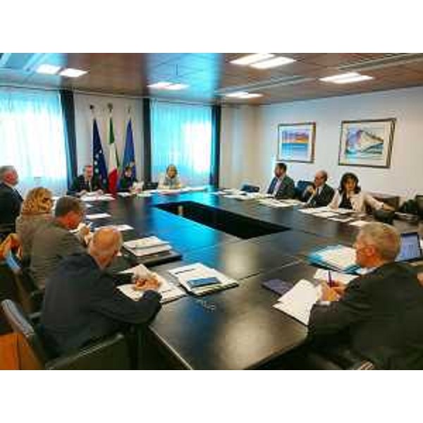 Riunione della Giunta regionale del Friuli Venezia Giulia - Udine 10/11/2017