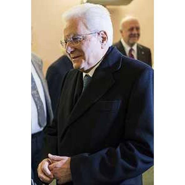 Sergio Mattarella (Presidente della Repubblica) alla cerimonia di inaugurazione dell'Anno Accademico dell'Università di Udine - Udine 13/11/2017