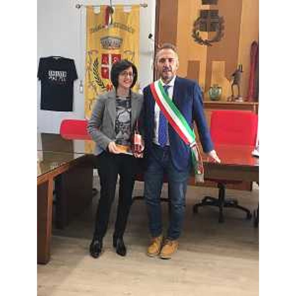 Sara Vito (Assessore regionale Ambiente ed Energia) incontra Riccardo Zandomeni (Sindaco san Pier d'Isonzo) - San Pier d'Isonzo 14/11/2017