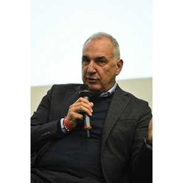 Enzo Sima (Consigliere nazionale Federazione italiana sport invernali - Fisi) interviene alla presentazione della stagione turistica invernale 2017-2018 - Udine 19/11/2017