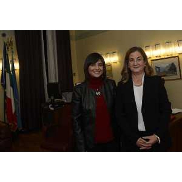 Debora Serracchiani (Presidente Regione Friuli Venezia Giulia) e Isabella Fusiello (Questore Trieste) - Trieste 21/11/2017