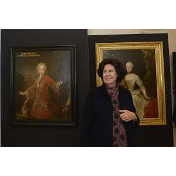 Ilaria Borletti Buitoni (Sottosegretario Beni e Attività culturali e Turismo) alla mostra "Maria Teresa e Trieste. Storia e culture della città e del suo porto" - Trieste 22/11/2017