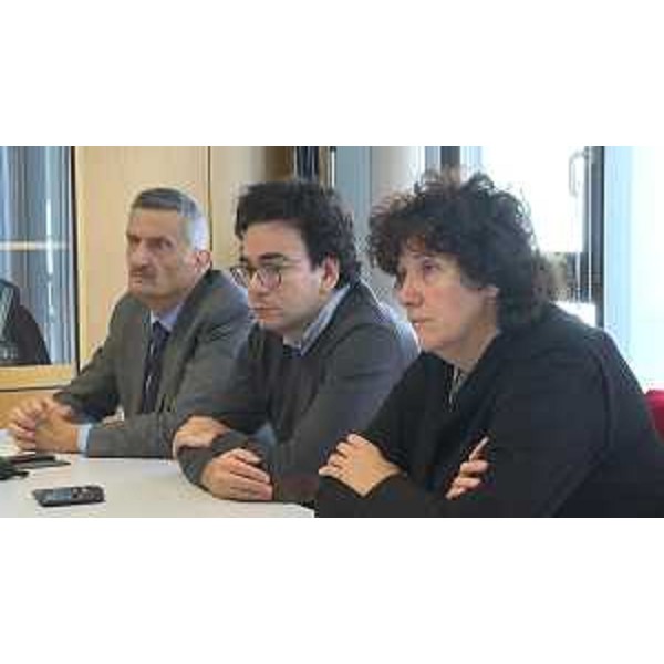 Loredana Panariti (Assessore regionale Lavoro, Formazione, Istruzione, Pari Opportunità, Politiche giovanili, Ricerca e Università) al tavolo di confronto sulle misure alternative alla pena detentiva - Pordenone 24/11/2017
