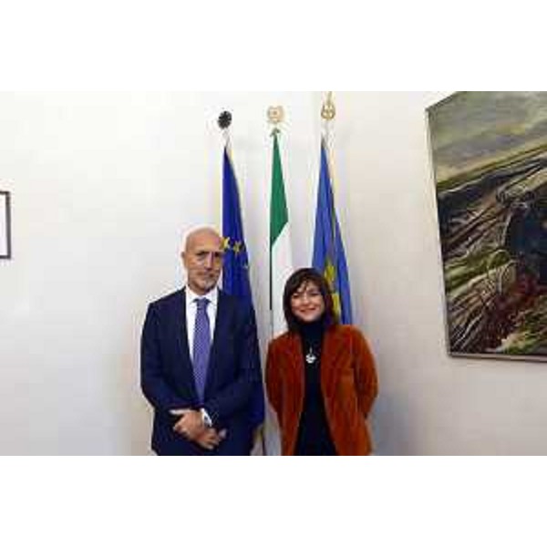 Debora Serracchiani (Presidente Regione Friuli Venezia Giulia) incontra Massimo Marchesiello (Prefetto Gorizia) - Trieste 27/11/2017
