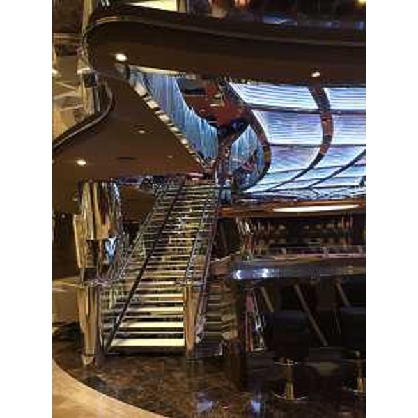 Interno della nave da crociera MSC Seaside - Monfalcone 29/11/2017