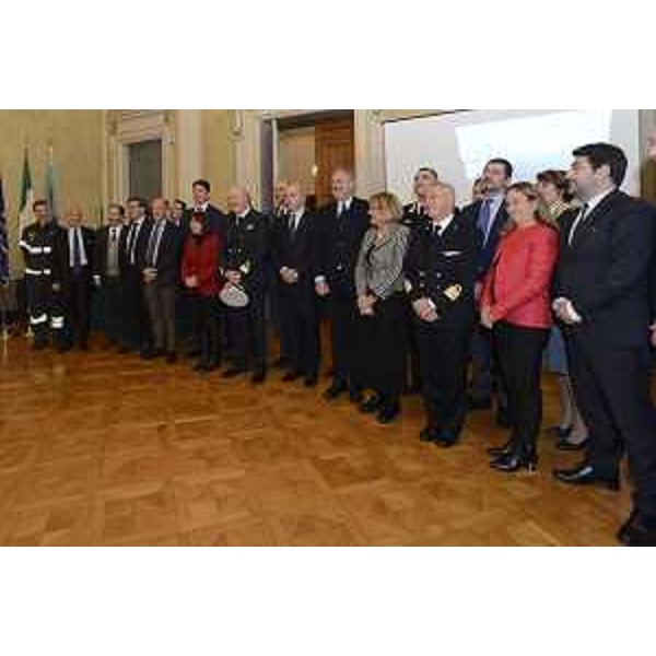 Cerimonia di maiden call per l'attracco della Msc Seaside - Trieste 30/11/2017