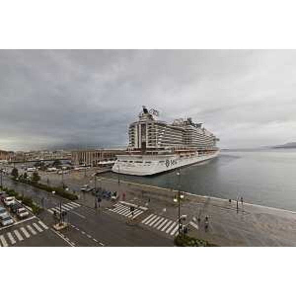 La nave da crociera MSC Seaside - Trieste 30/11/2017
