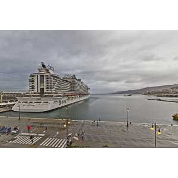 La nave da crociera MSC Seaside - Trieste 30/11/2017