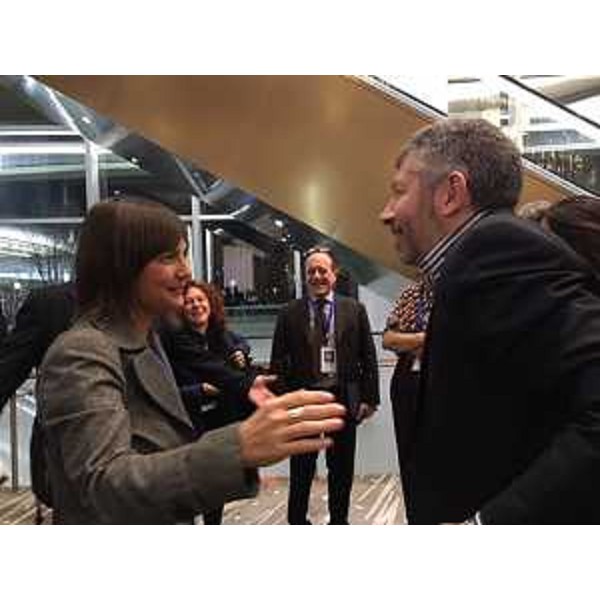 Debora Serracchiani (Presidente Regione Friuli Venezia Giulia) all'apertura del quarto raduno della comunità d'affari italiana in Cina - Yanqi Lake (Cina), 01/12/2017 