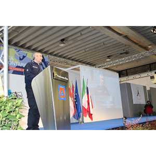 Angelo Borrelli (Capo Dipartimento Protezione Civile) interviene alla Giornata del volontario della Protezione civile - Pordenone 02/12/2017