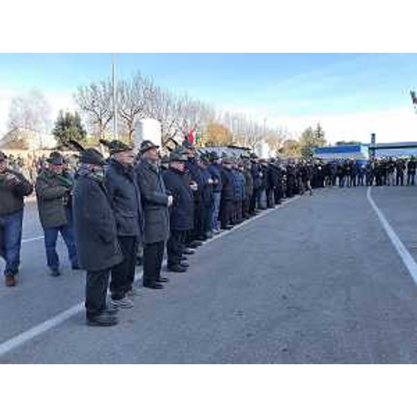 Cerimonia di benedizione del Ponte degli Alpini dellAmicizia - Pordenone 02/12/2017