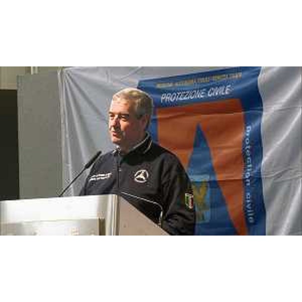 Angelo Borrelli (Capo Dipartimento Protezione Civile) interviene alla Giornata del volontario della Protezione civile - Pordenone 02/12/2017