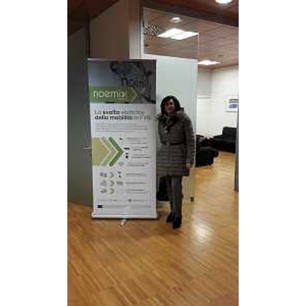 Sara Vito (Assessore regionale Ambiente ed Energia) alla presentazione del progetto NeMo (New Mobility in Friuli Venezia Giulia) - Pordenone 04/12/2017
