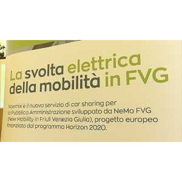 Presentazione del progetto NeMo (New Mobility in Friuli Venezia Giulia) - Pordenone 04/12/2017