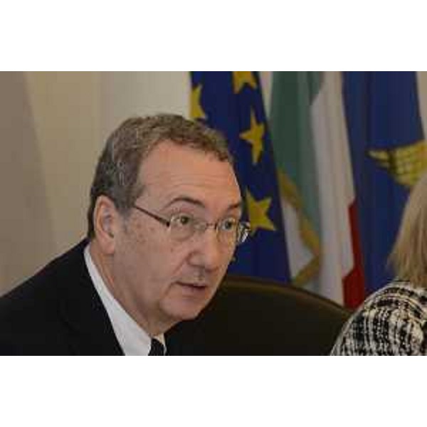 Sergio Bolzonello (Vicepresidente Regione FVG e assessore Attività produttive, Turismo e Cooperazione) durante la riunione della Giunta regionale - Trieste 07/12/2017